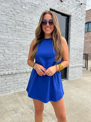 Kailee Skort Set Cobalt blue