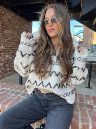MIOU MUSE | Down The Slope Half Zip