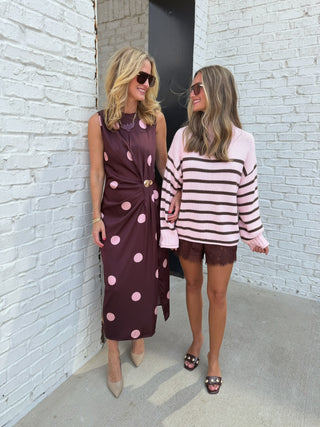 Dusty Rose Sweater