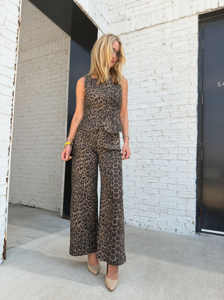 Entro | Wild At Heart Leopard Top