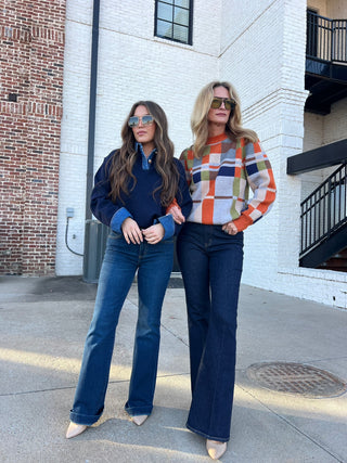 Daze | The Heartbreaker Mid Rise Flare in Hit Maker