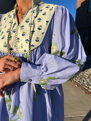 Garden Party Dress Blue