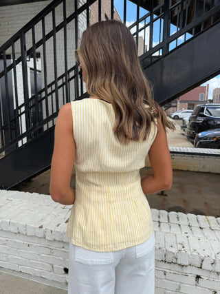 FORE COLLECTION | Lucy Stripe Top