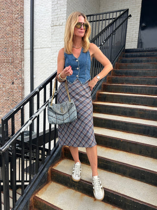 Steve Madden | Micky Top Blue Denim