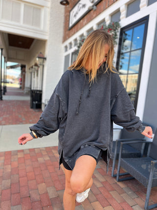 LaBiz | Olivia Hoodie Charcoal