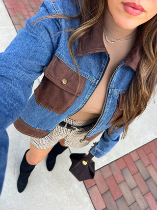Sage The Label | Mabel Mock Neck Top Taupe