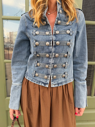 Having Fun Now Denim Jacket