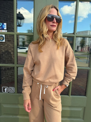 Z Supply | Clubhouse Sweatshirt Light Toffee