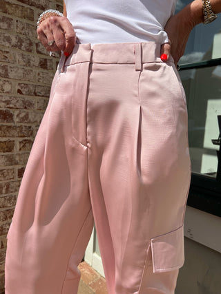 Deluc | Pousos Cargo Pants Pink