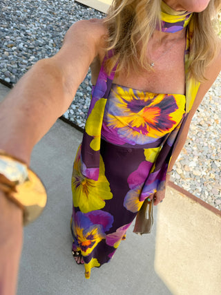 ONE AND ONLY | Liana Floral Maxi Dress