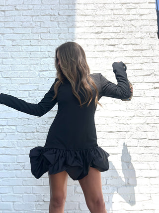 The Meredith Dress Cocktail Dress Black