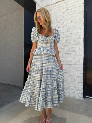 SOFIE THE LABEL | The Capri Plaid Skirt Set