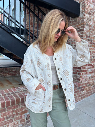 All I Need Embroidered Jacket