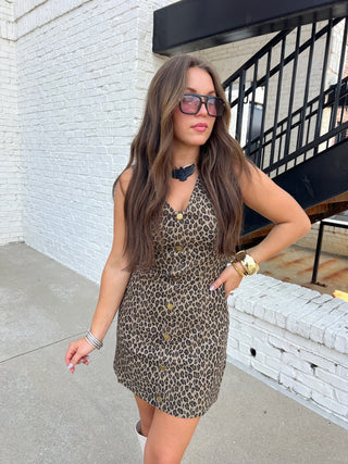 Needii | Bradley Leopard Shift Dress