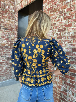 Jenna Floral Blouse