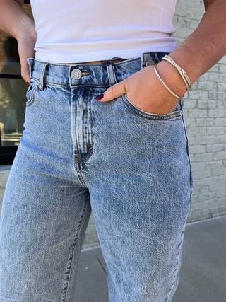 HABITUAL | Contrast Cuff Wide Leg Pacific