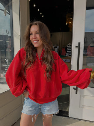 This is the One Sweatshirt | Red