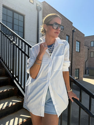 LA MIEL |  Classic Collared Button Down Shirt