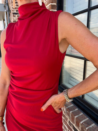Steve Madden | Mo Dress Dark Red