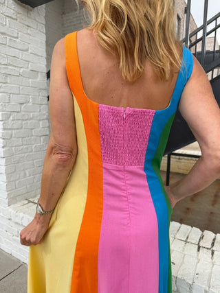 LALAVON | Amalfi Colorblock Maxi