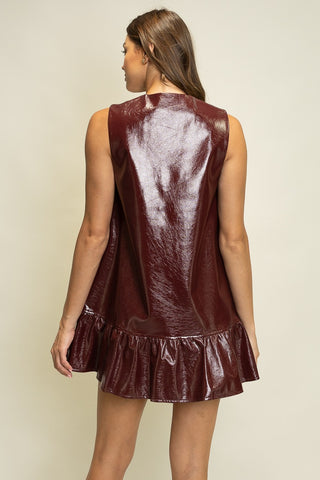 Heyson | Mitch Shine Swing Dress Bordeaux