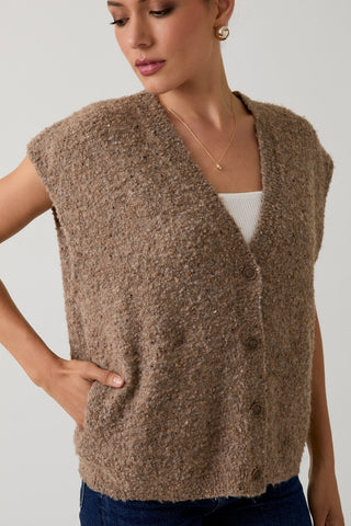 Le Lis | Dori Slouchy Oversize Sweater Mocha