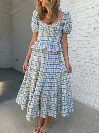 SOFIE THE LABEL | The Capri Plaid Skirt Set