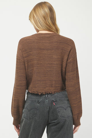Needii | Emily 2-tone Cardigan Brown