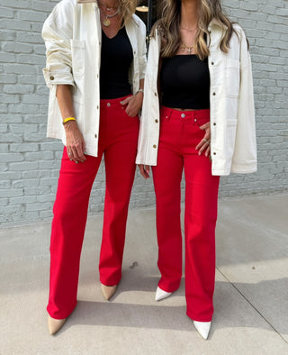 MICA DENIM | Scarlett Straight Leg Pants