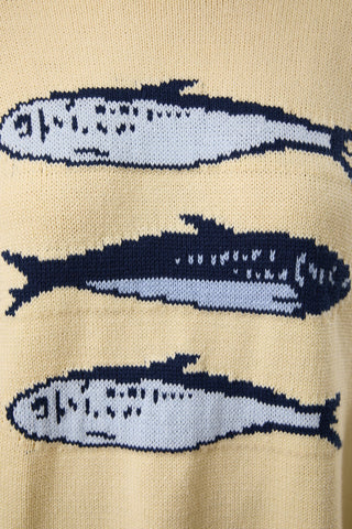 Le Lis | Zia 3 Sardines Sweater Lt Yellow