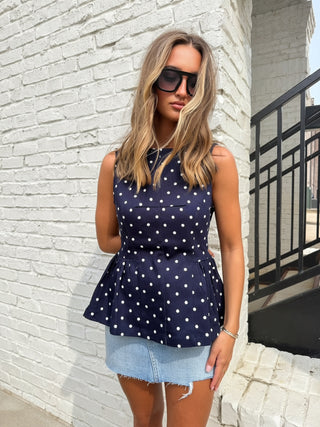 ENTRO | Blue Sky Denim Top