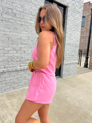 Kailee Skort Set Cobalt Pink