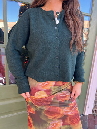 Z Supply | Medina Cozy Cardigan Garland Green