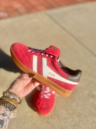 GOLA | Stadia '86 Red Off White Sneaker