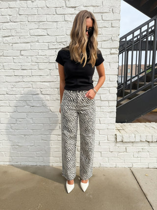 JBD | Ellie Zebra Jeans