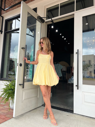 The Buttercup Dress Yellow