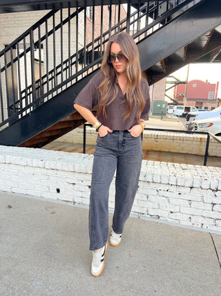 Portland Polo Knit Brown