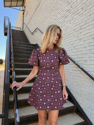 Isla Dress Plum