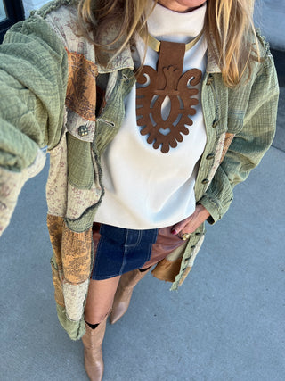 Traveler Basic Beige Top