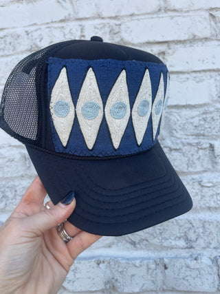 Orijinal | Trucker With Trim Black Blue Diamond