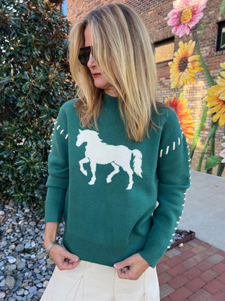 THML | The Equestrian Graphic Sweater
