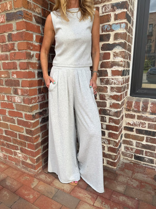 LABIZ | Briley Ribbed Set Heather Grey
