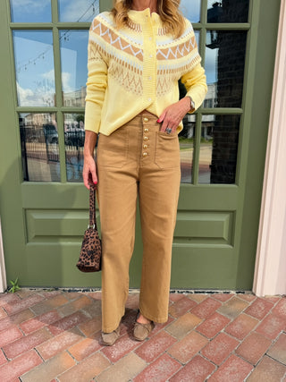 Entro | You Were Mine Jeans Tan