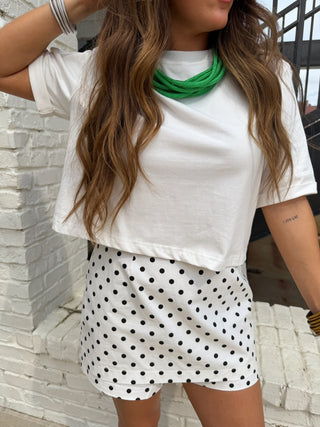 MABLE | The Essential Shoulder Tee White