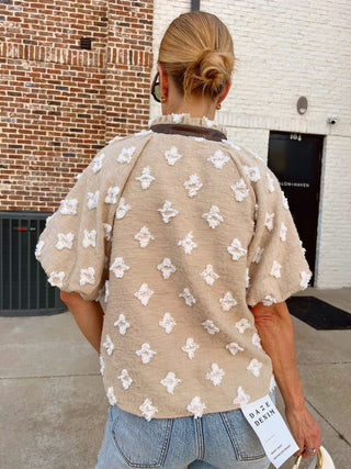 THML | Brinks Textured Blouse