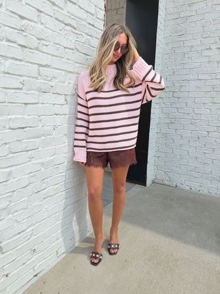 Dusty Rose Sweater