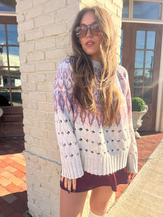 Steve Madden | Suzette Sweater Pink Mulit