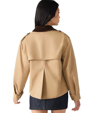 Steve Madden | Luisa Corduroy Jacket Tan