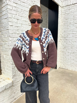 LE LIS | Alpine Fair Isle Sweater