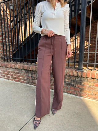 Z Supply | Saunder Track Pant Sandalwood
